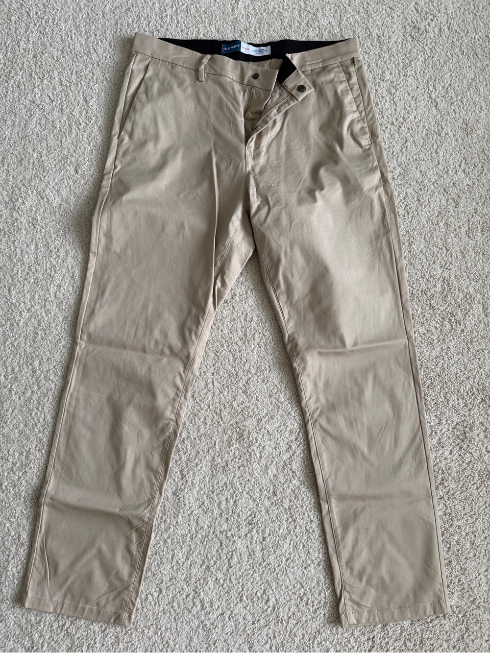Old Navy Men's Beige Chino Pants 34x32